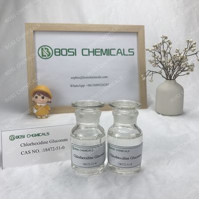 Líquido descolorido el 5% del gluconato de clorhexidina de CAS 18472-51-0 para antiséptico